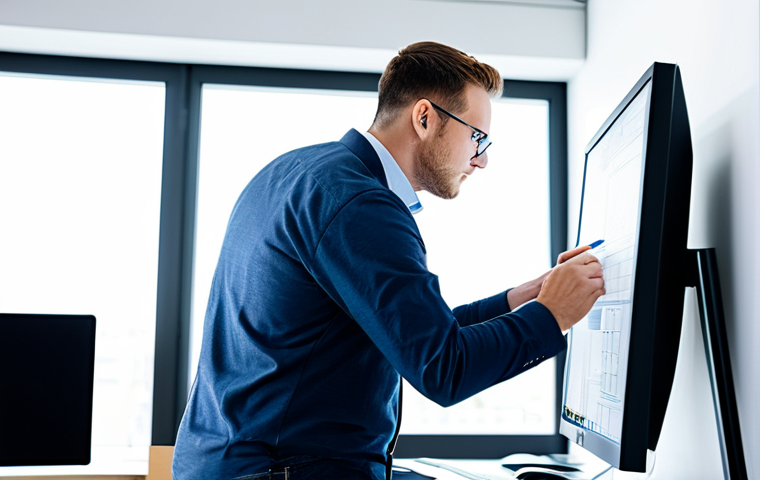 건축전기설비기사 관련 유튜브 채널 추천 - Modern Office Environment**
"A professional electrical engineer, fully clothed in business casual a...