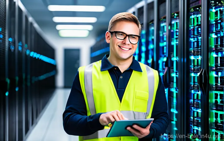 건축전기설비기사 연봉 협상 팁 - **Prompt:** A male electrical facility engineer, in his late 30s, stands confidently in a meticulous...