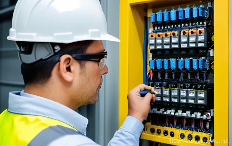 건축전기설비기사 직무별 필요한 스킬셋 - **A dynamic illustration showcasing a cutting-edge sustainable energy campus at sunrise.** The scene...