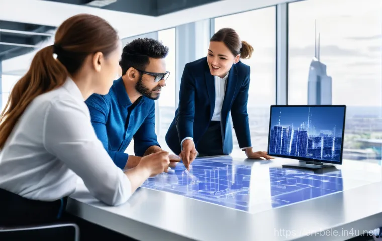 건축전기설비기사 면접 질문 예상과 답변 - **Prompt 1: Anticipating the Future of Building Services**
    "A diverse electrical engineer (male ...